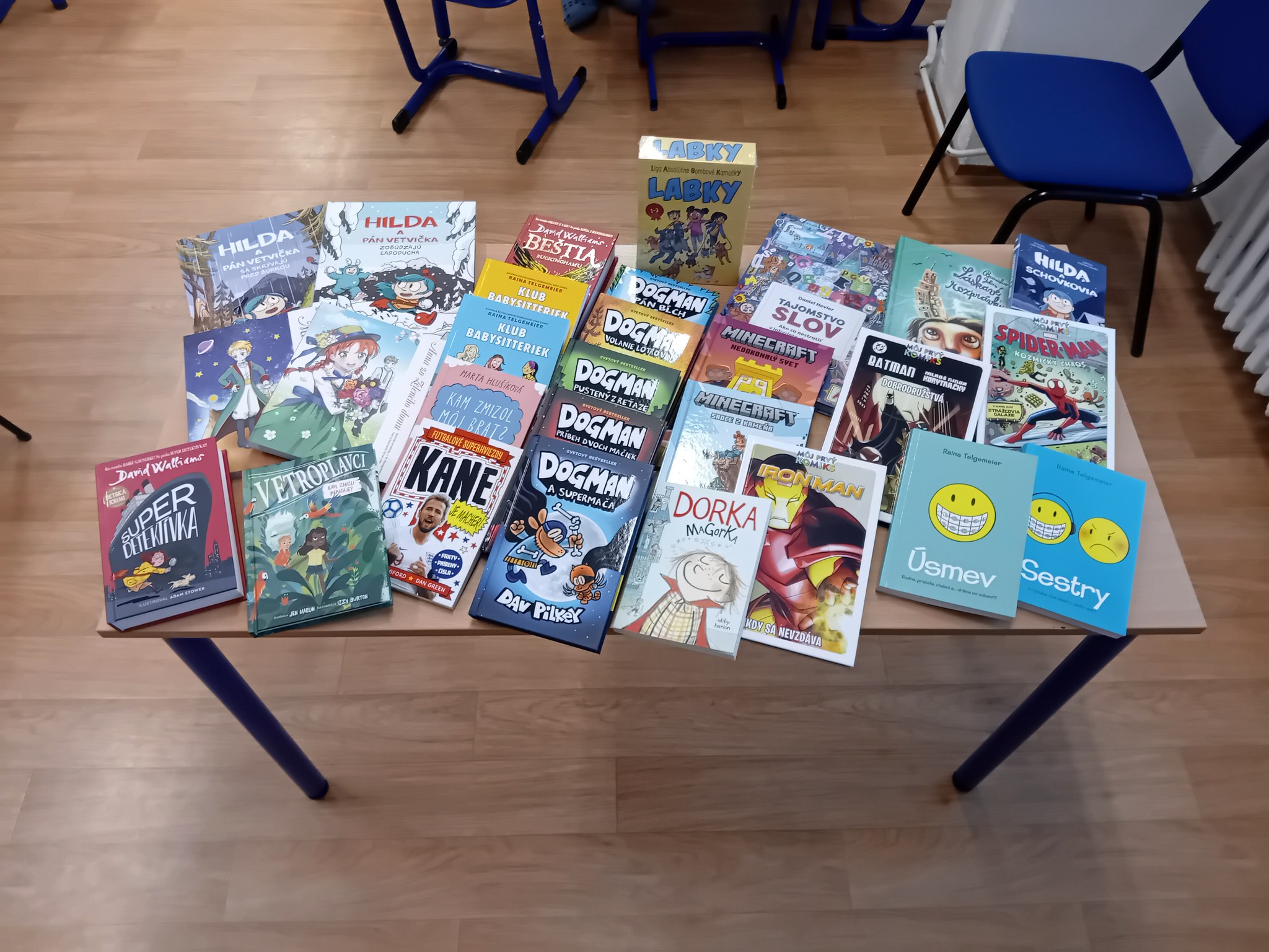 Nové knihy v knižnici